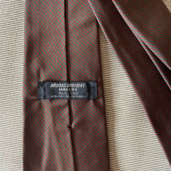 Vintage Brooks Brothers trompe l’oeil necktie - Picture 1 of 2